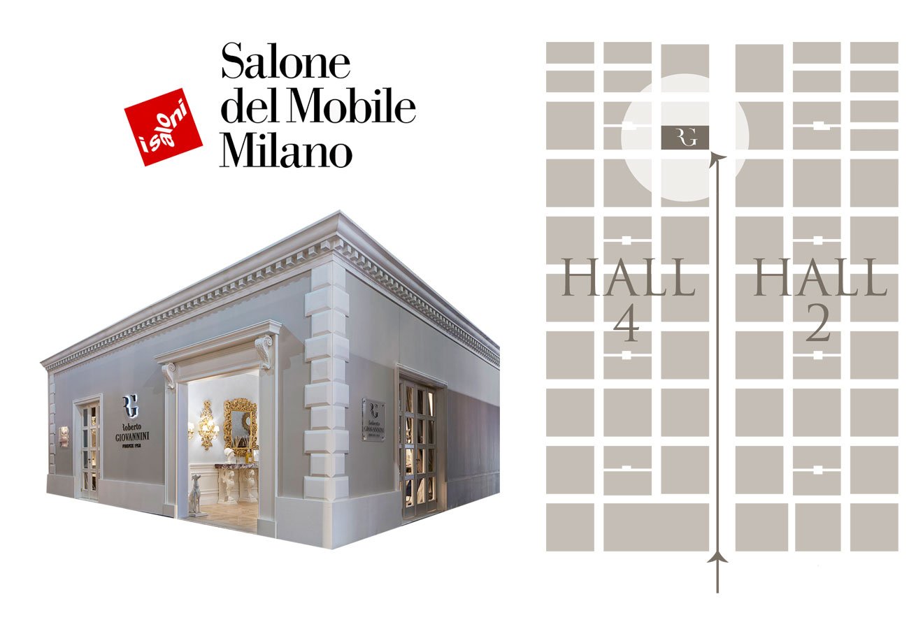 A new space for Roberto Giovannini's creations at Salone del Mobile 2017