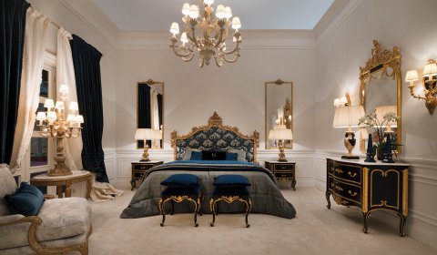 Roberto Giovannini transforms the bedroom  into a 'dreamlike' setting