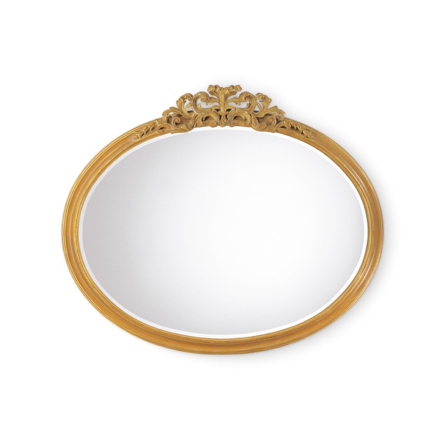 Oval mirror frame 