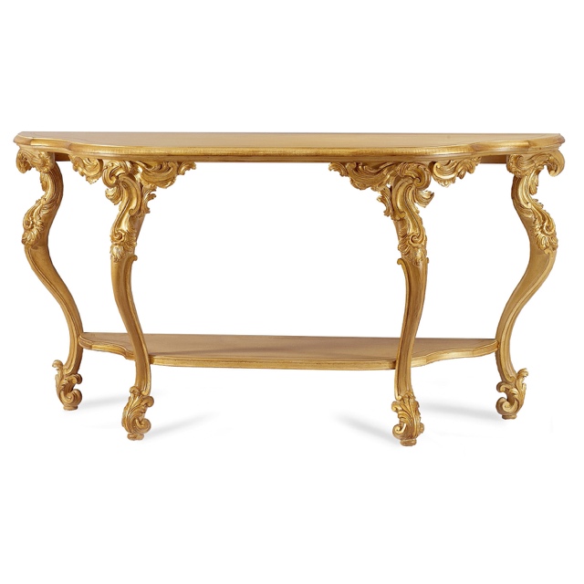 4 legs console table 