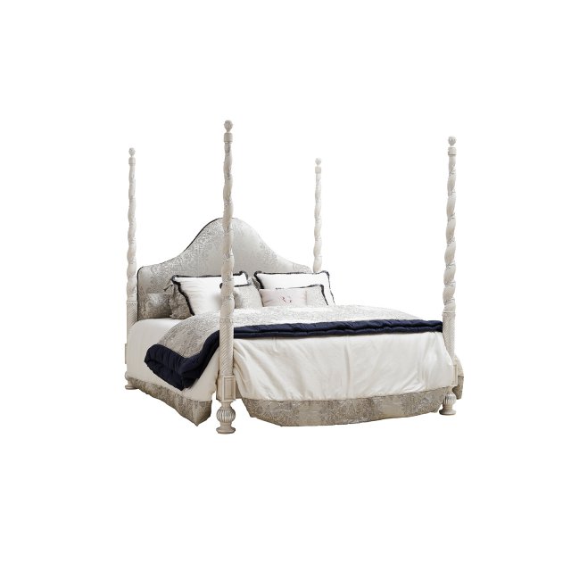 Bed with columns - king size