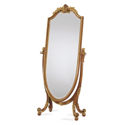 Tall vanity mirror frame