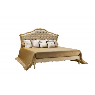 Borghese headboard - King size - buttoned - leather