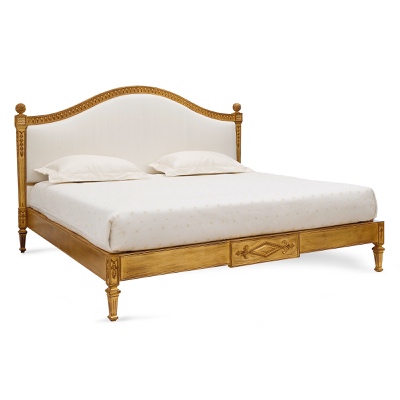 Headboard with columns - King size - buttoned