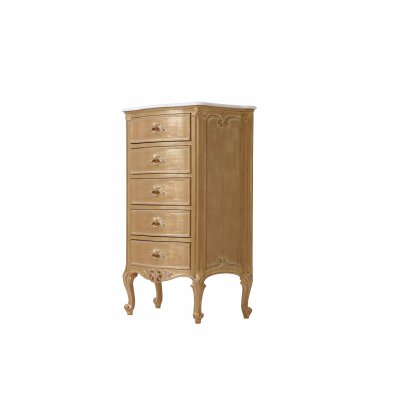 5 Drawers Unit with Bronze Handles