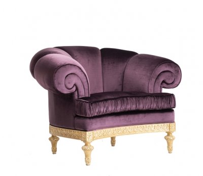 Opéra armchair - in leather