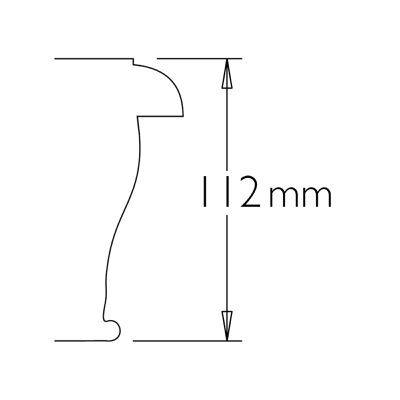 Round extensible top high shaped edge