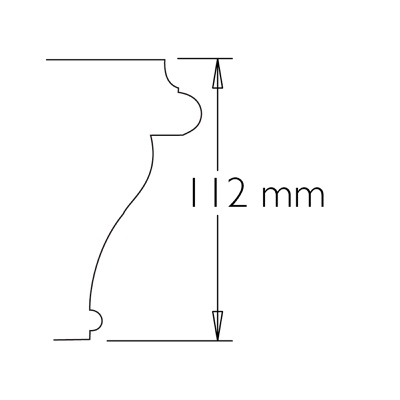 Extensible rounded edge wooden top