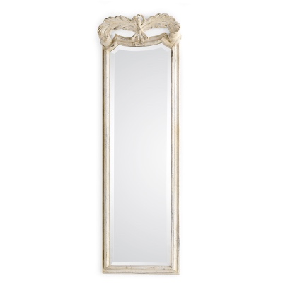 Plumage carving mirror frame