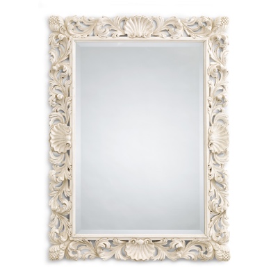 Mirror frame with shell 