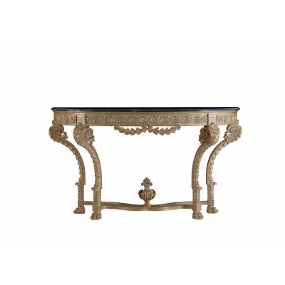Console Table with Small Ornament Cross-Bar