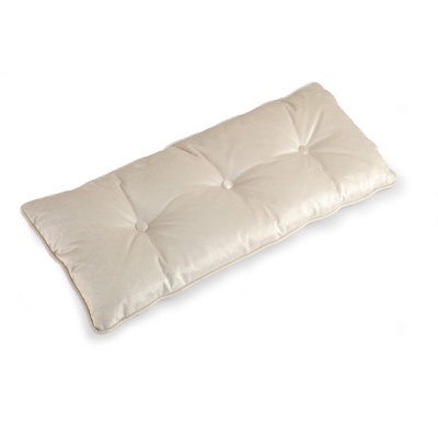 Rectangular buttoned cushion